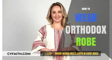 Mastering the Orthodox Robe: A Step-by-Step Wearing Guide