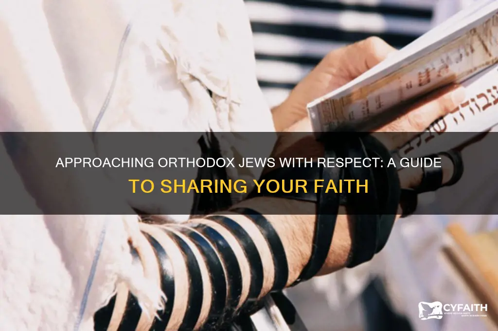 how to witness to an orthodox jew