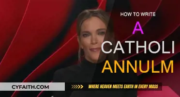 Writing a Catholic Annulment: A Guide to the Process