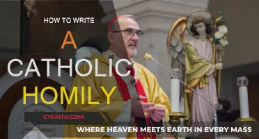 Crafting Catholic Homilies: A Guide to Writing