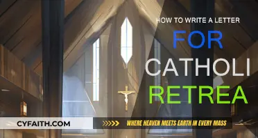Writing a Catholic Retreat Letter: A Guide