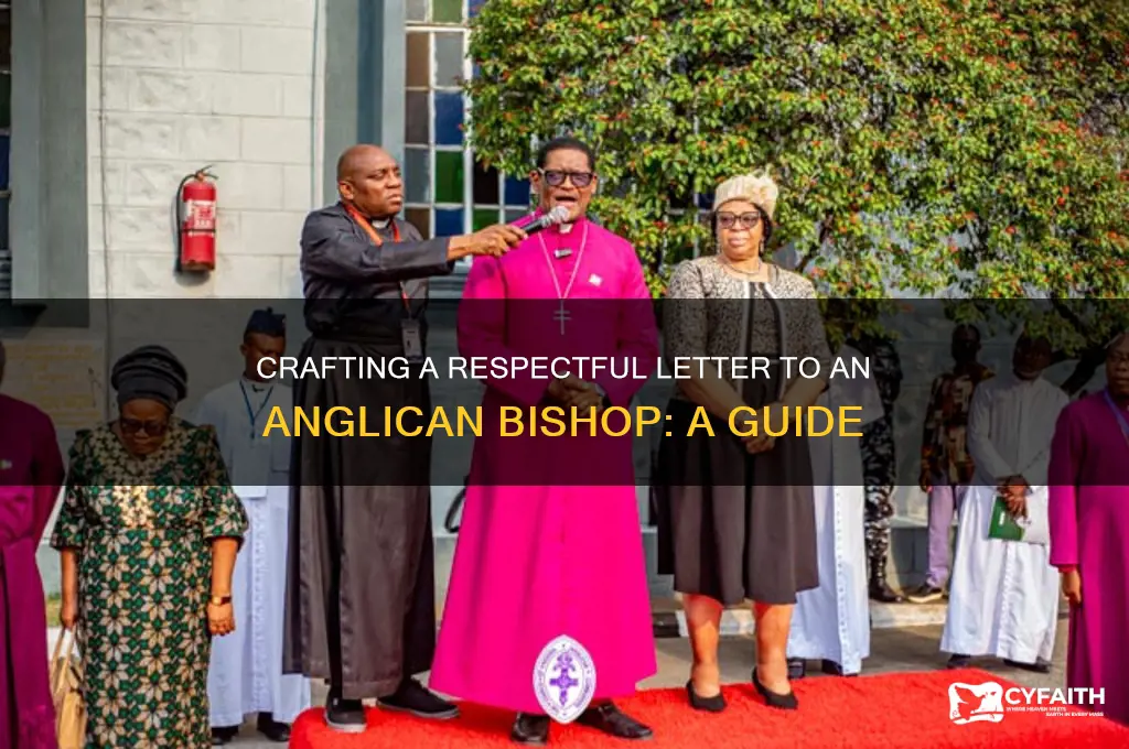 how to write a letter to an anglican bishop