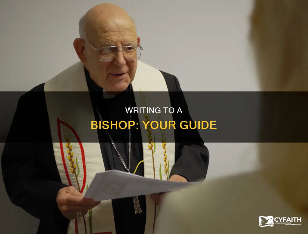 how to write a letter to catholic bishop