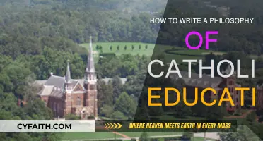 Philosophy of Catholic Education: A Teacher's Guide
