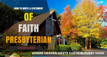 Crafting a Presbyterian Statement of Faith: Essential Steps and Tips