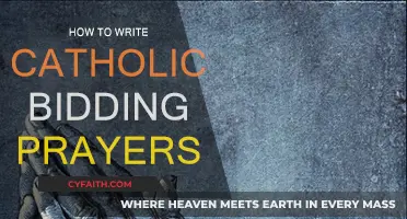 Crafting Catholic Bidding Prayers: A Guide