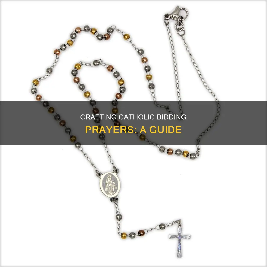 how to write catholic bidding prayers