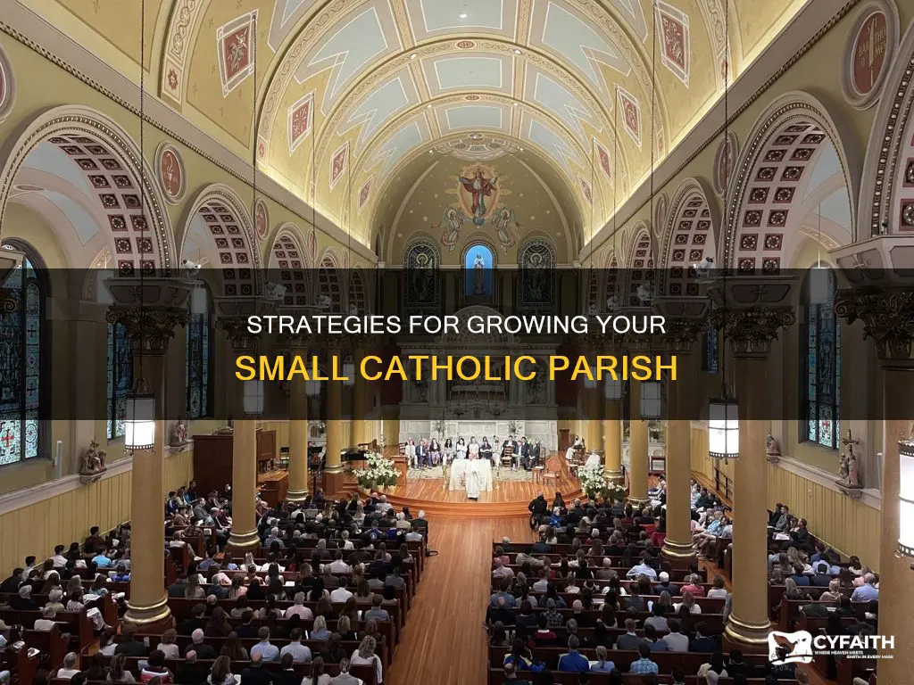 how tp grpw small catholic parish
