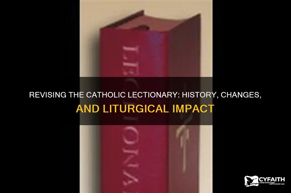 how was catholic lectionary revised