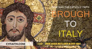 The Catholic Faith's Arrival in Italy