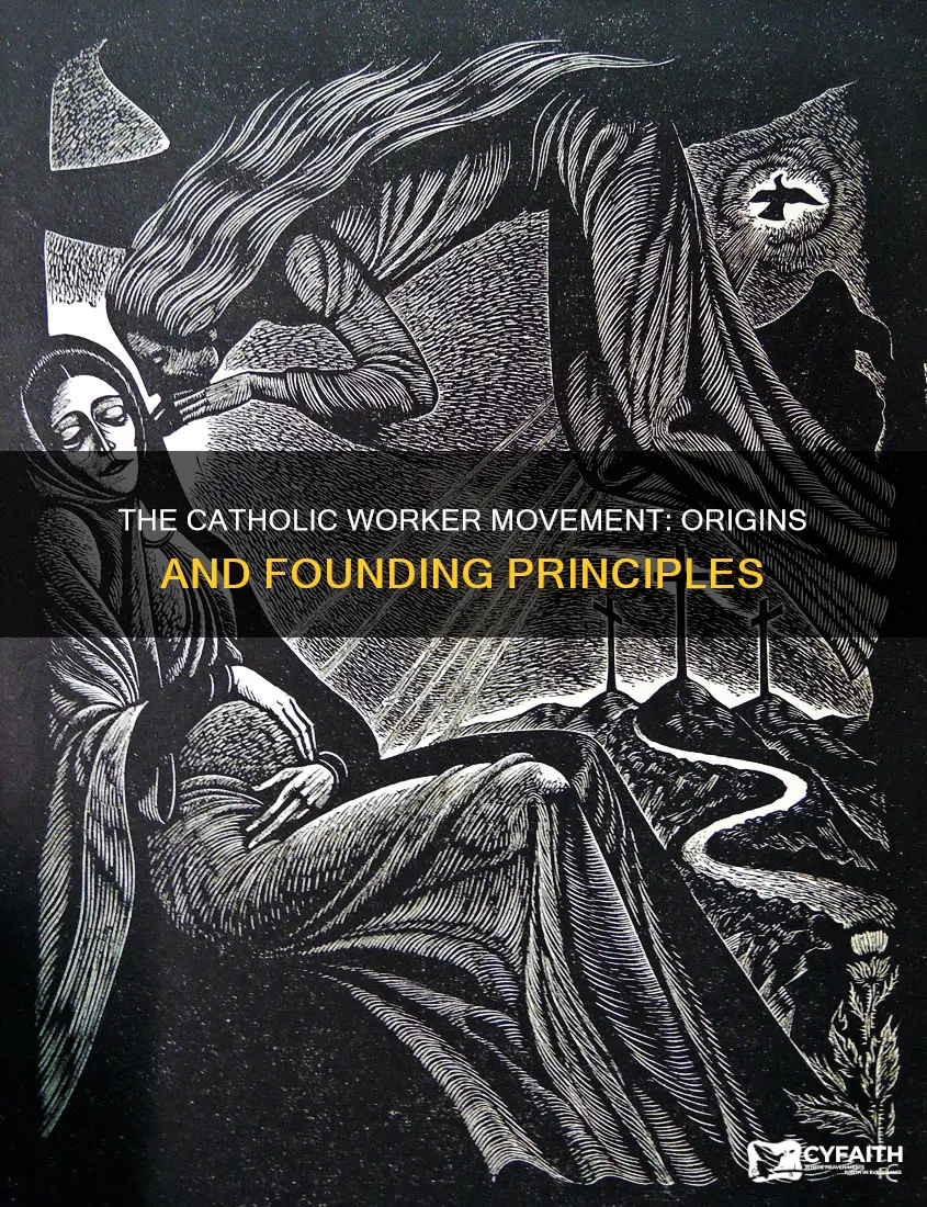 how was the catholic worker movement founded