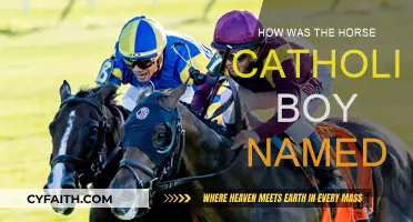 The Catholic Boy: How a Horse Got His Name