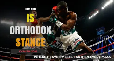 Understanding the Orthodox Stance: Width, Technique, and Boxing Strategy