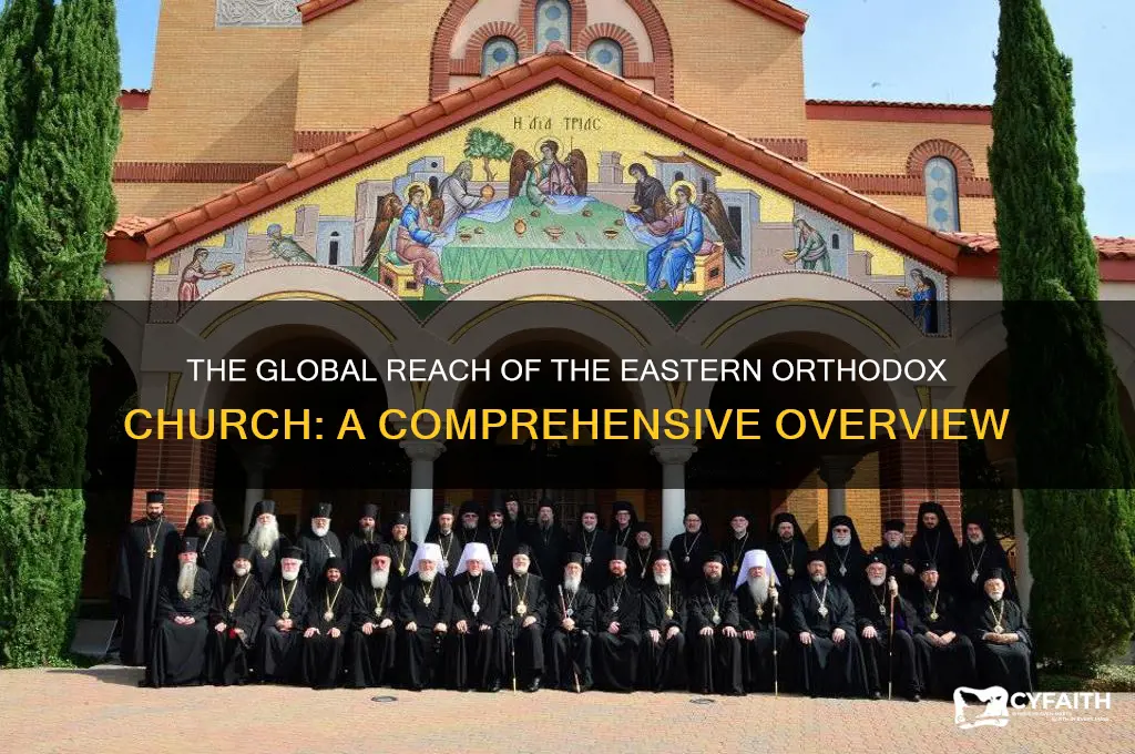 how wide spread is east orthodox church