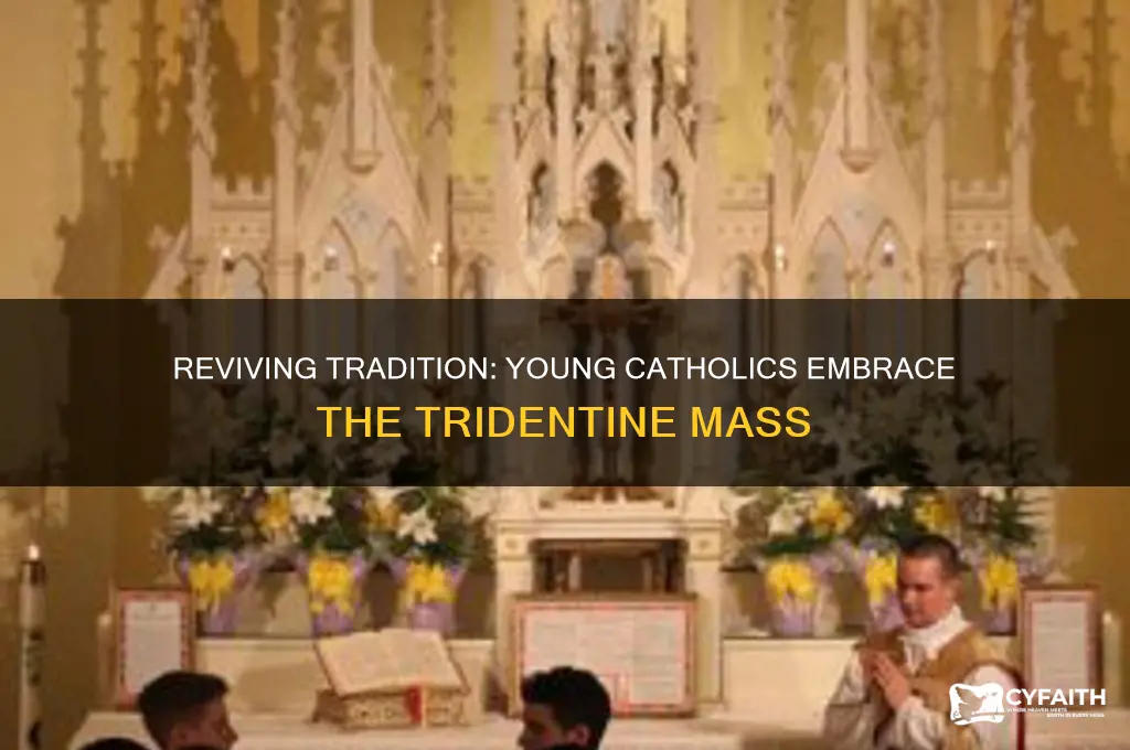 how young catholics rebirth tridentine