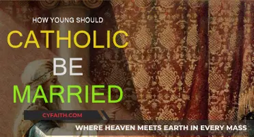 The Perfect Age for Catholics to Marry