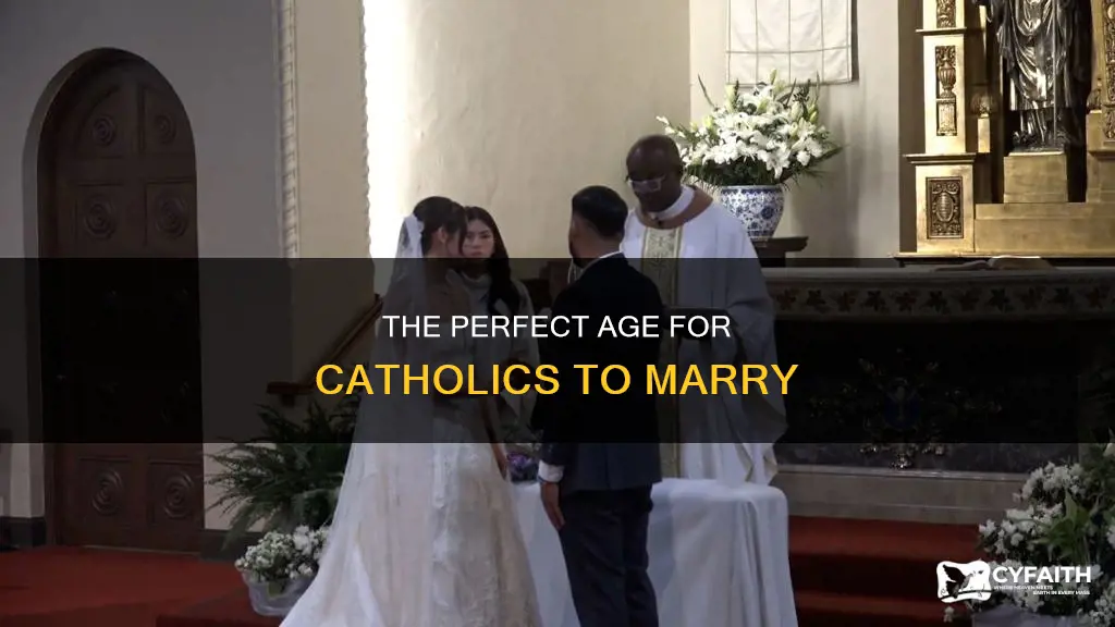 how young should catholics be married