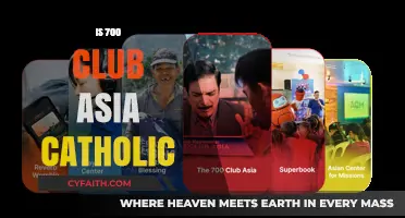 Is 700 Club Asia Affiliated with the Catholic Church?