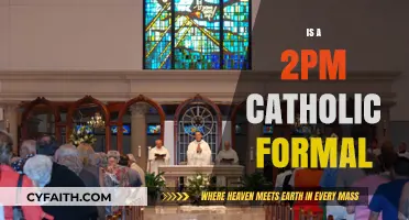 Understanding the Timing of Catholic Formal Masses: Is 2 PM Common?