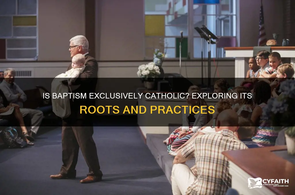 is a baptism catholic