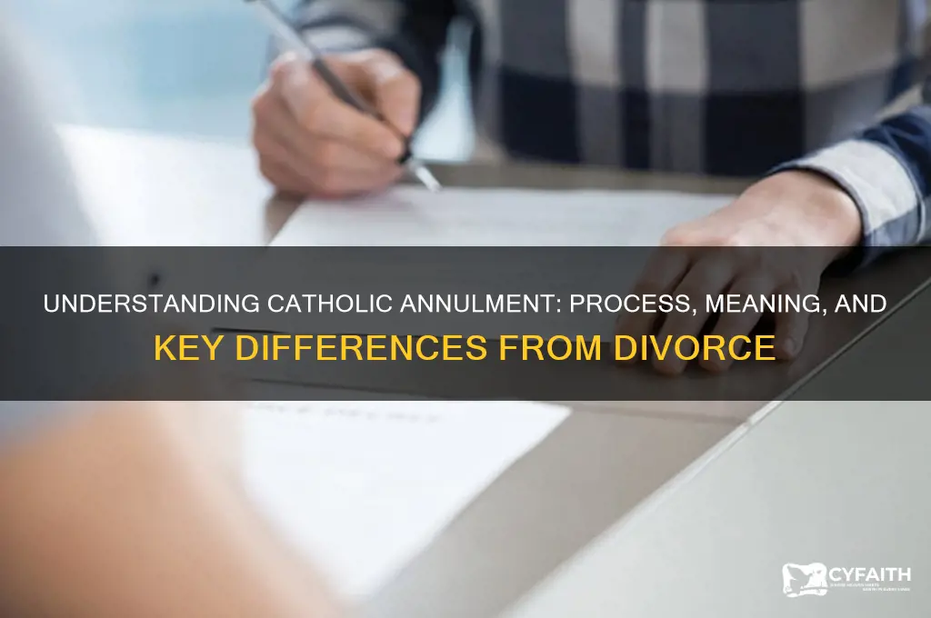 is a catholic annulment