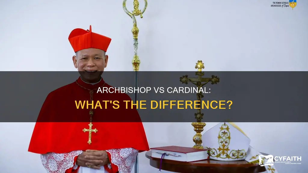 is a catholic archbishop a cardinal