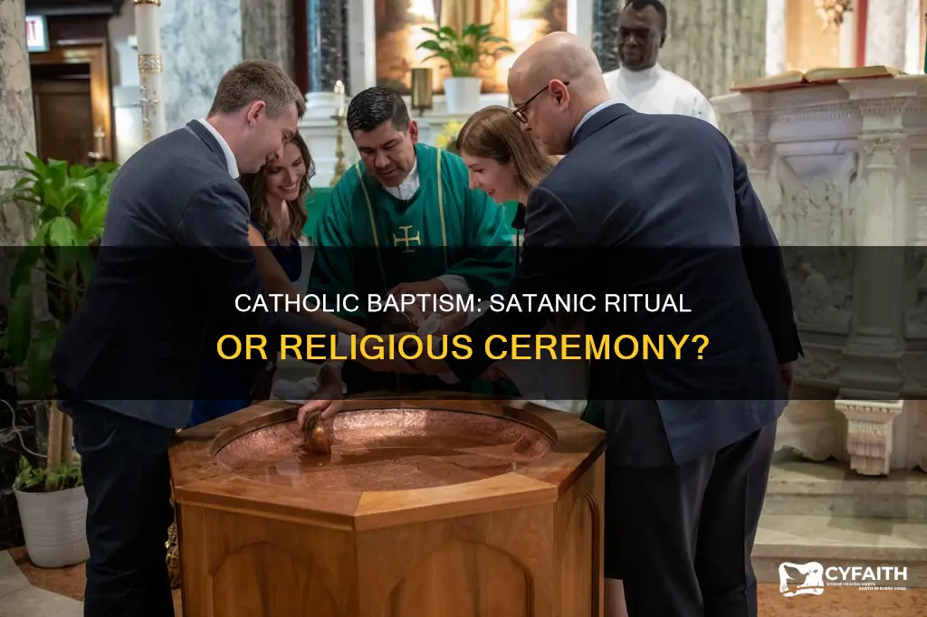 is a catholic babtism a satanic ritual