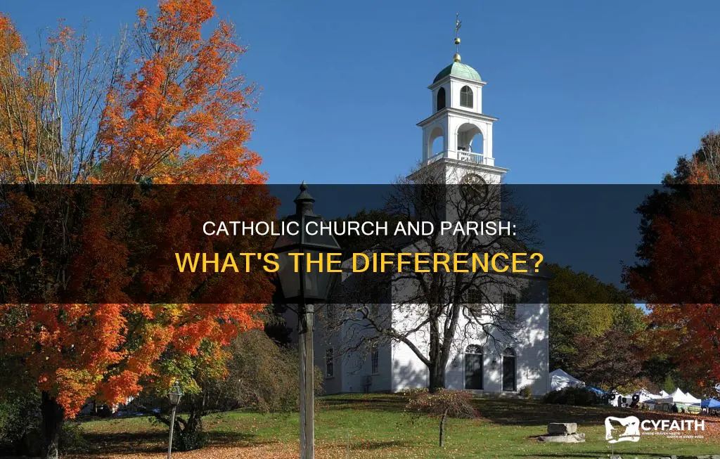 is a catholic cjurch and parrish the same
