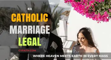 Is a Catholic Marriage Legally Recognized? Understanding Church and State Laws