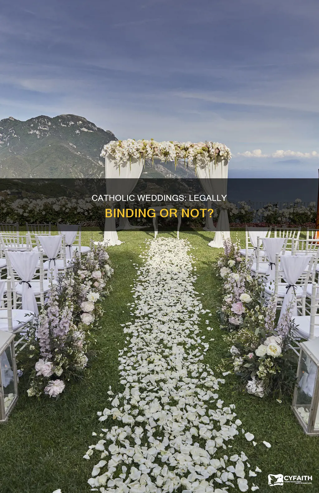 is a catholic wedding legally binding