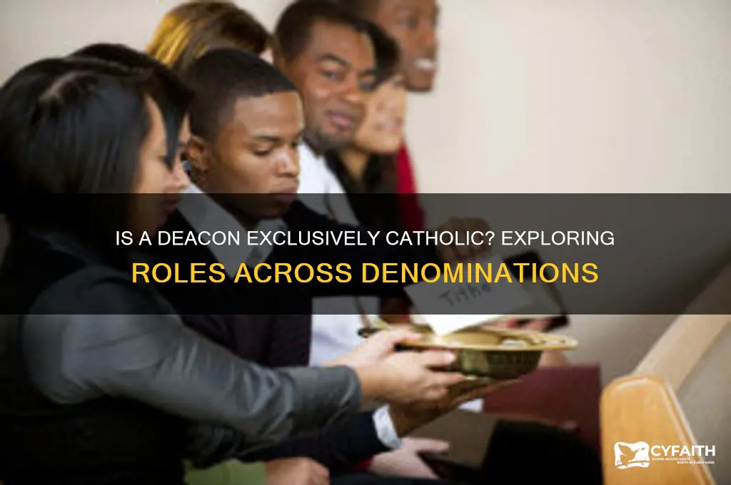 is a deacon catholic