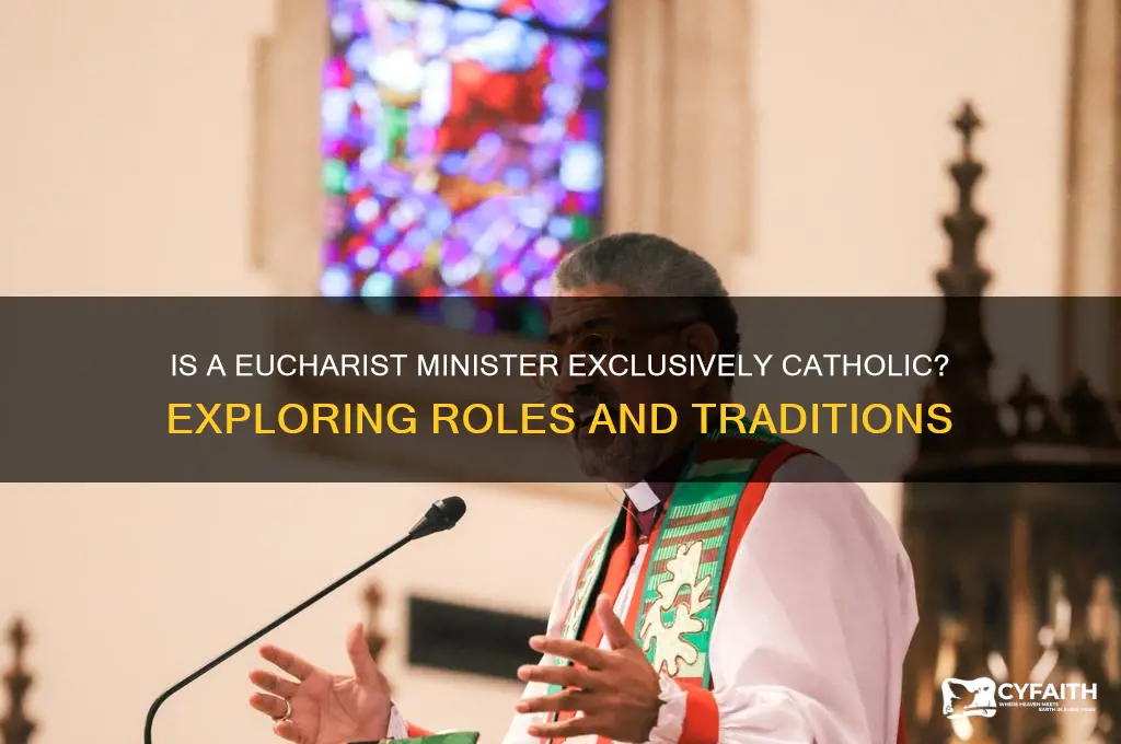 is a eucharist minister catholic