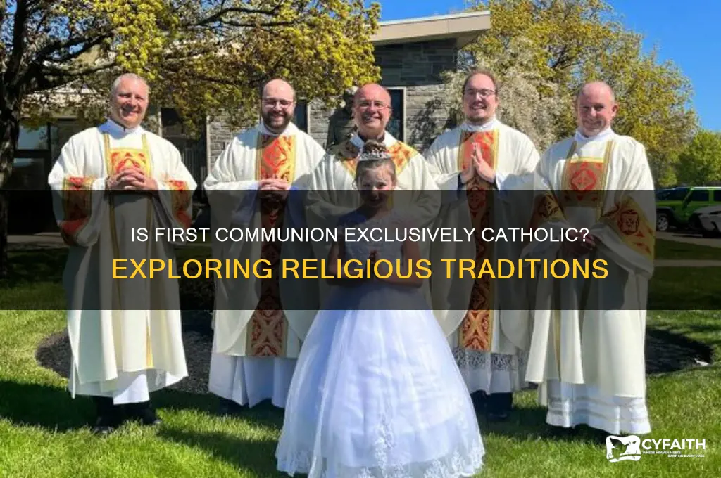 is a first communion catholic