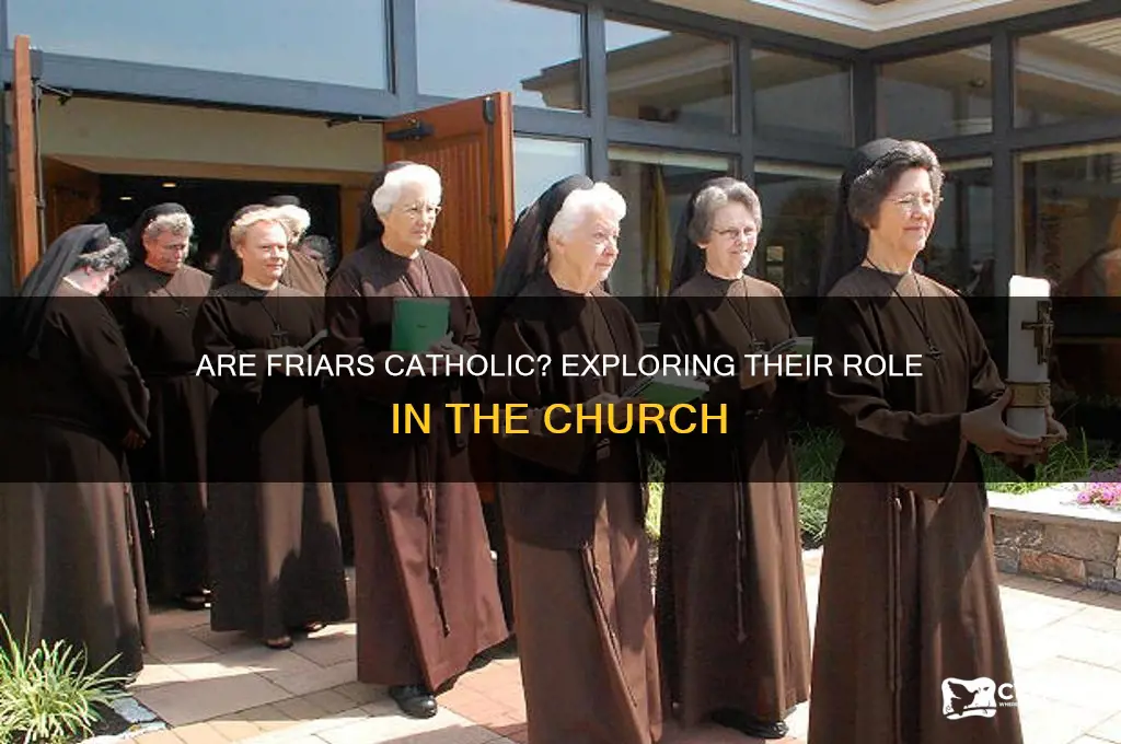 is a friar catholic