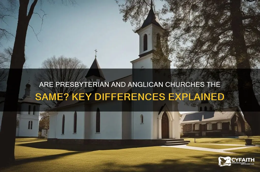 is a presbyterian church anglican