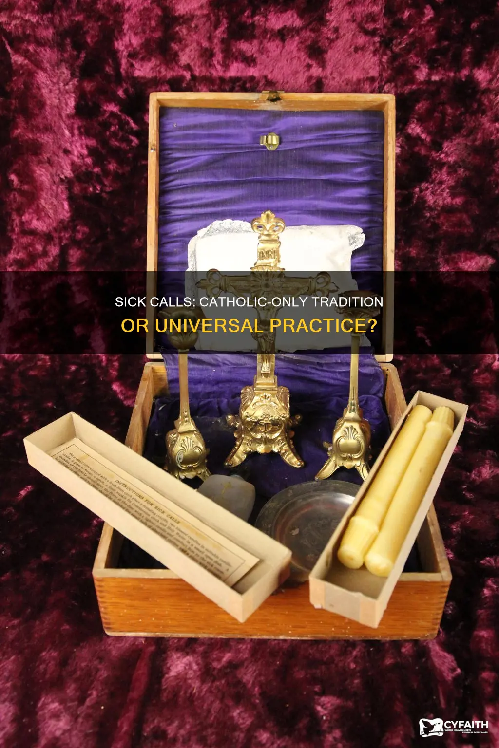 is a sick call set just for catholics