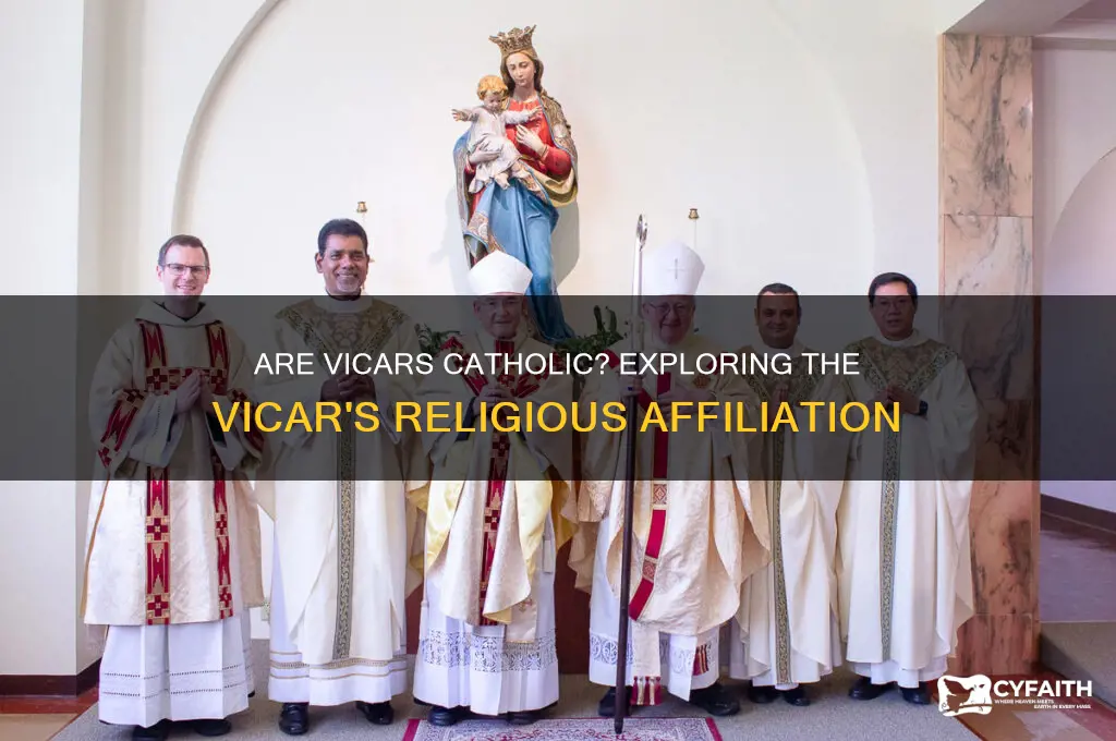 is a vicar catholic