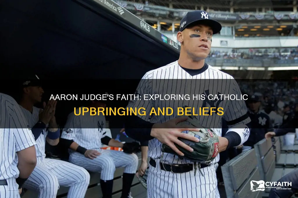 is aaron judge a catholic