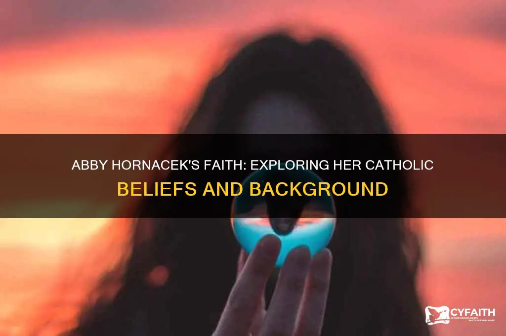 is abby hornacek catholic