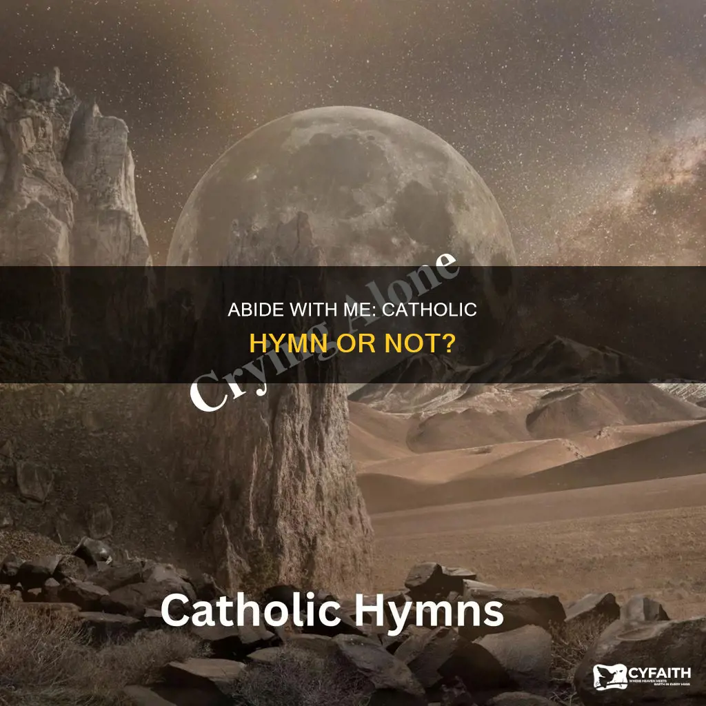 is abide with me a catholic hymn