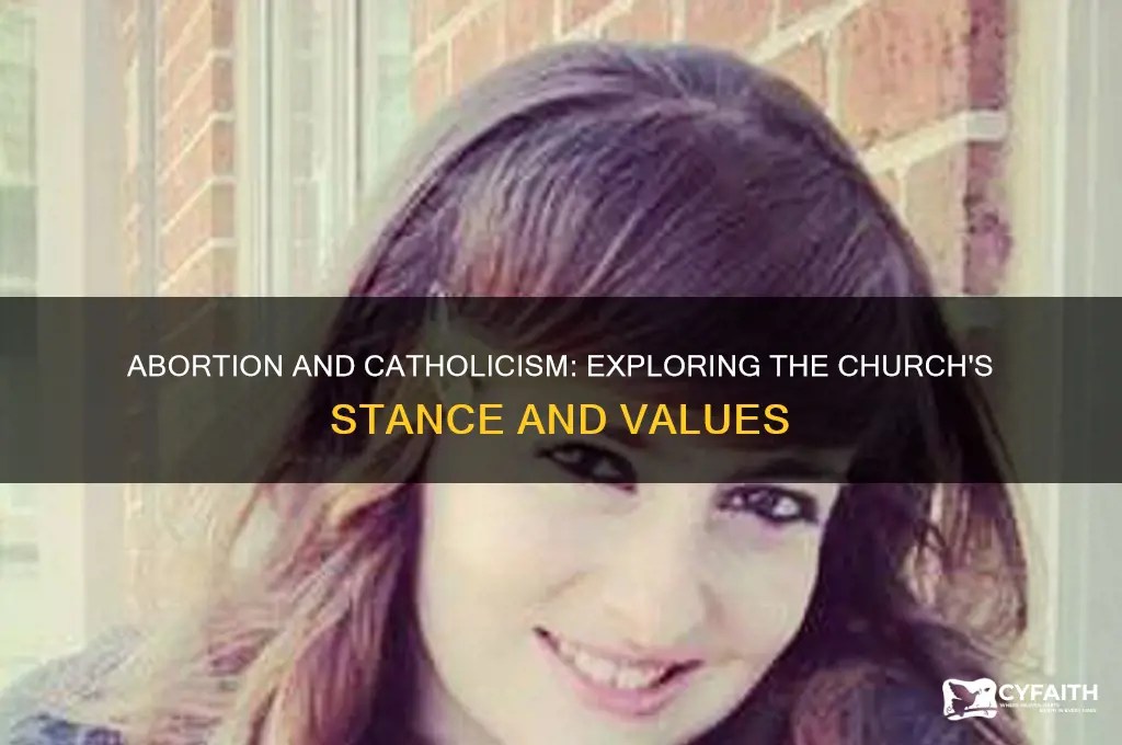 is abortion a catholic value