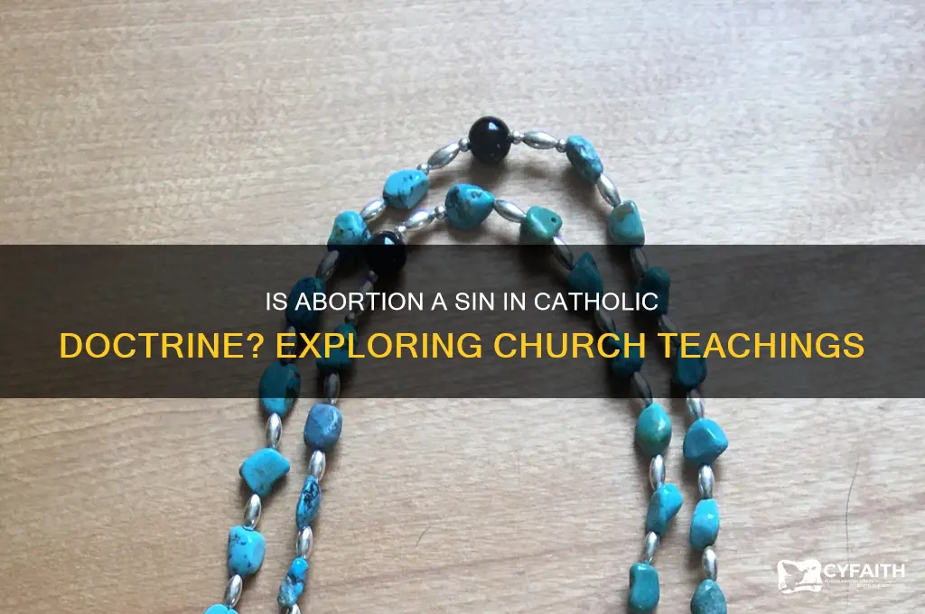 is abortion a sin catholic