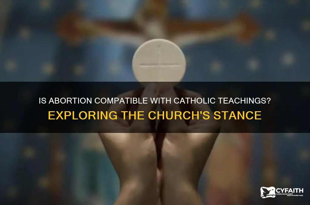 is abortion against catholic