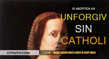 Abortion and Sin: The Catholic Church's Unforgiving Stance