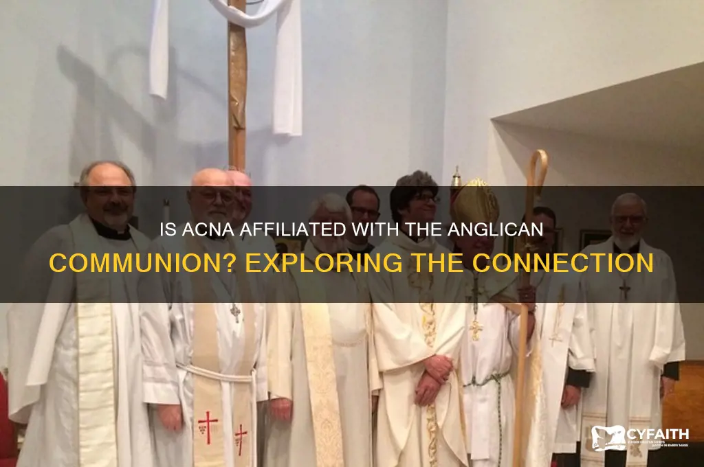 is acna part of the anglican communion