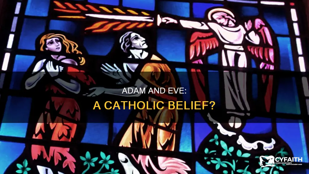 is adam and eve a catholic belief