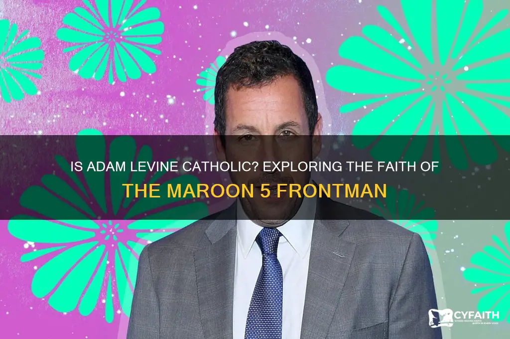 is adam levine a catholic