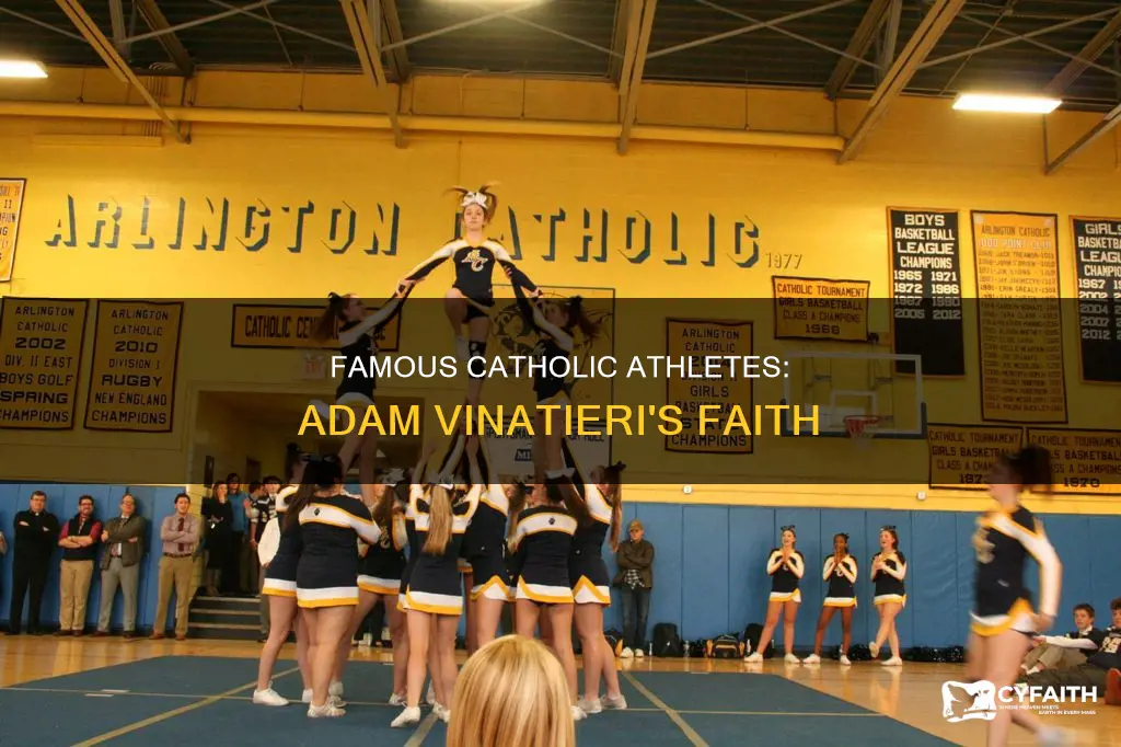 is adam vinatieri among famous catholic professinoal athletes
