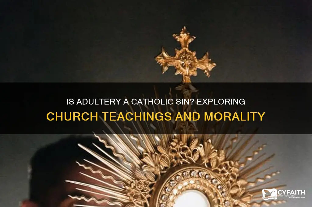 is adultry a catholic sin