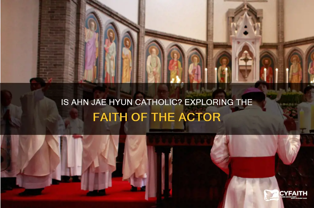 is ahn jae hyun catholic